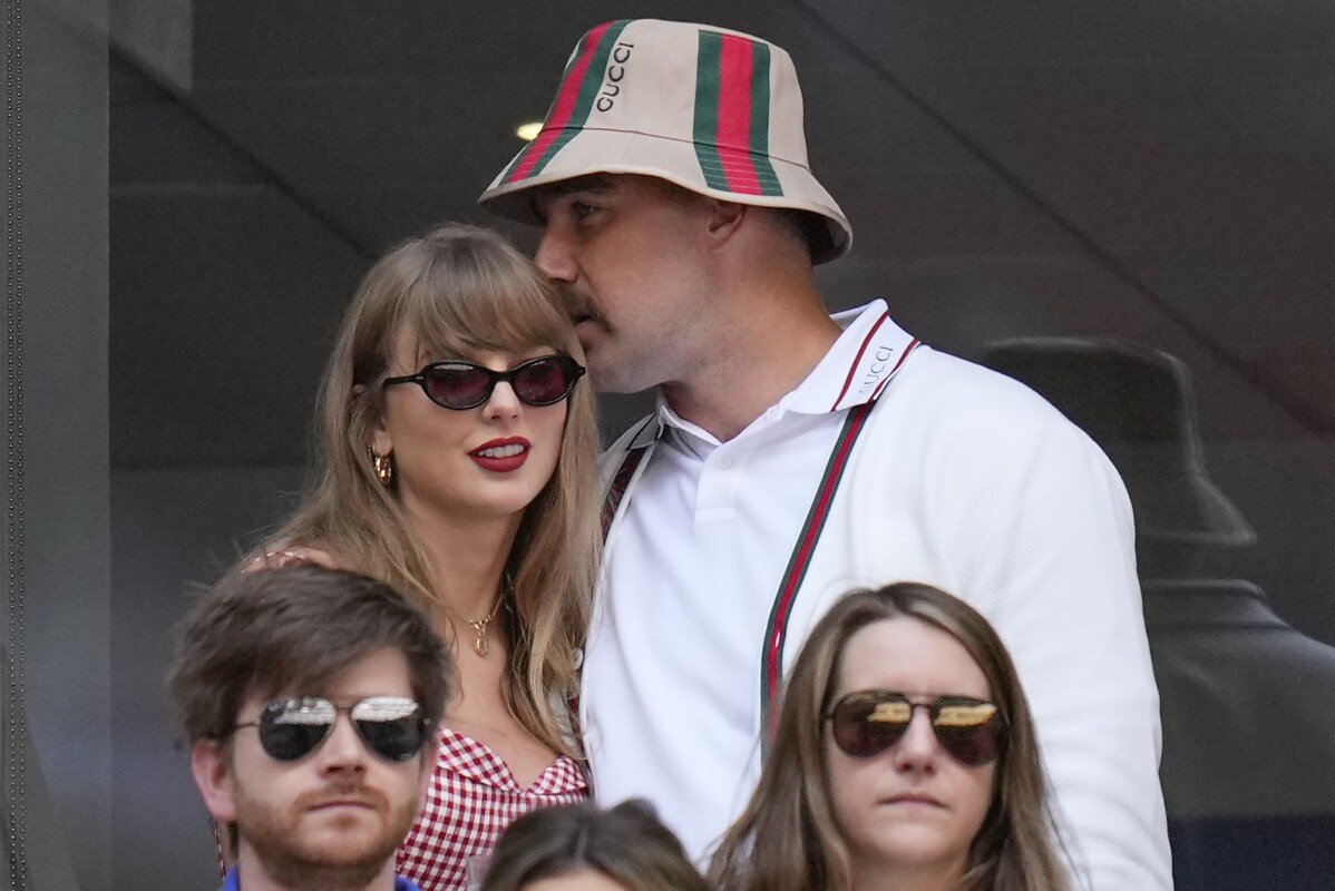 Taylor Swift und Travis Kelce besuchen das US Open Herren-Finale